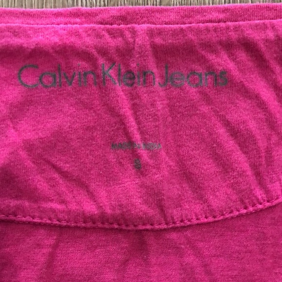 CALVIN KLEIN JEANS Oversized Short Sleeve Tunic Top - Picture 4 of 8